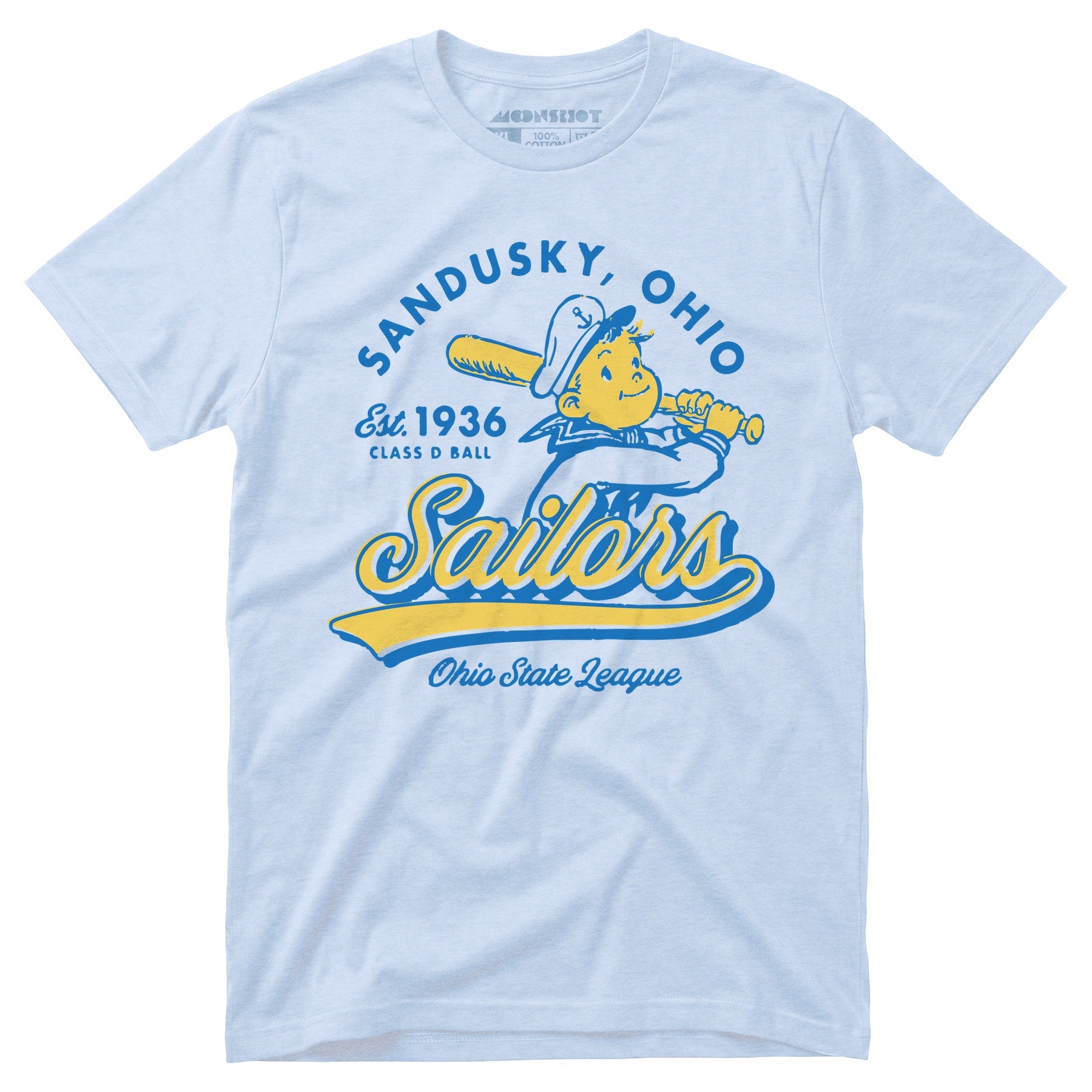 Sandusky Sailors - Ohio - Vintage Defunct Baseball Teams - Unisex T-Shirt