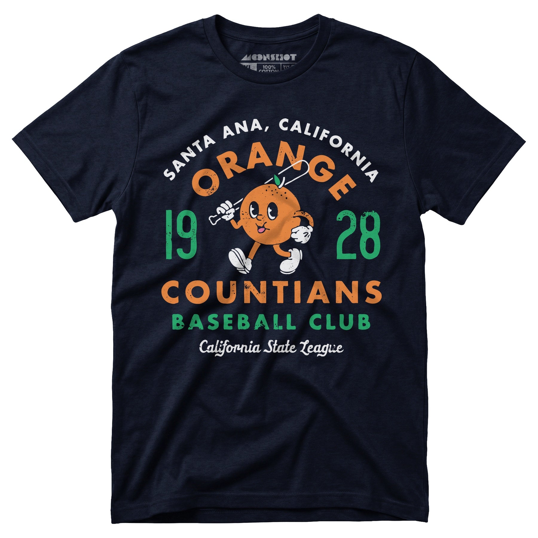 Santa Ana Orange Countians - California - Vintage Defunct Baseball Teams - Unisex T-Shirt