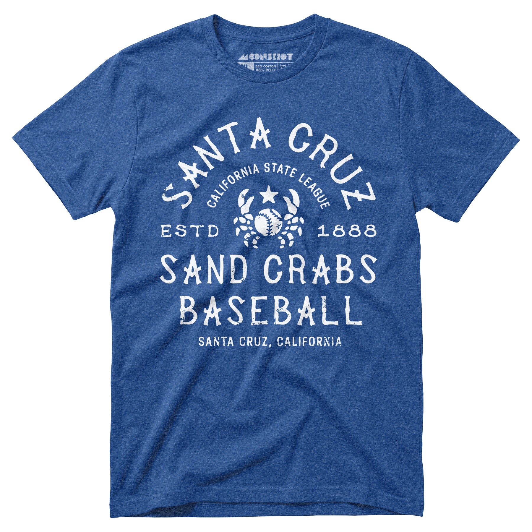 Santa Cruz Sand Crabs - California - Vintage Defunct Baseball Teams - Unisex T-Shirt
