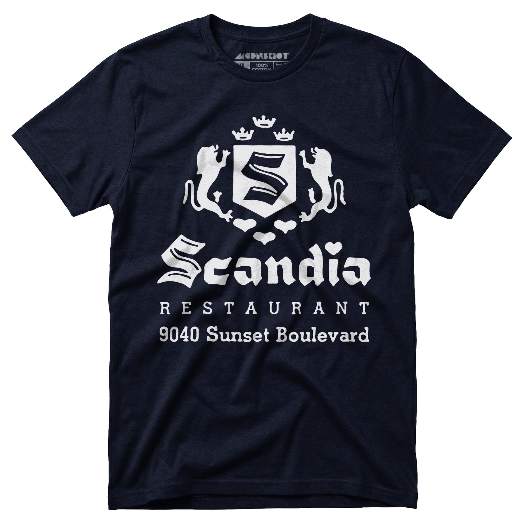 Scandia - West Hollywood, CA - Vintage Restaurant - Unisex T-Shirt