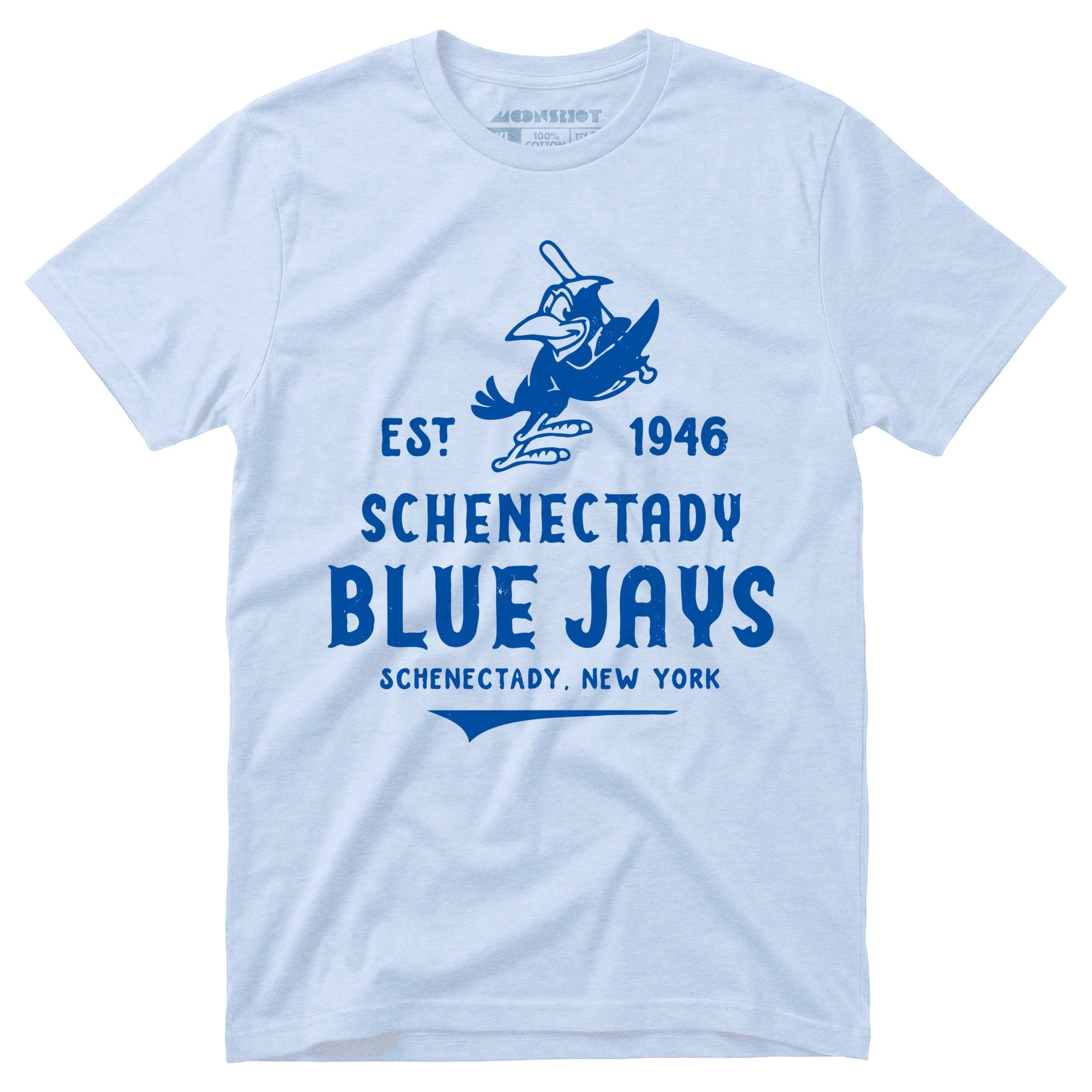 Schenectady Blue Jays - New York - Vintage Defunct Baseball Teams - Unisex T-Shirt
