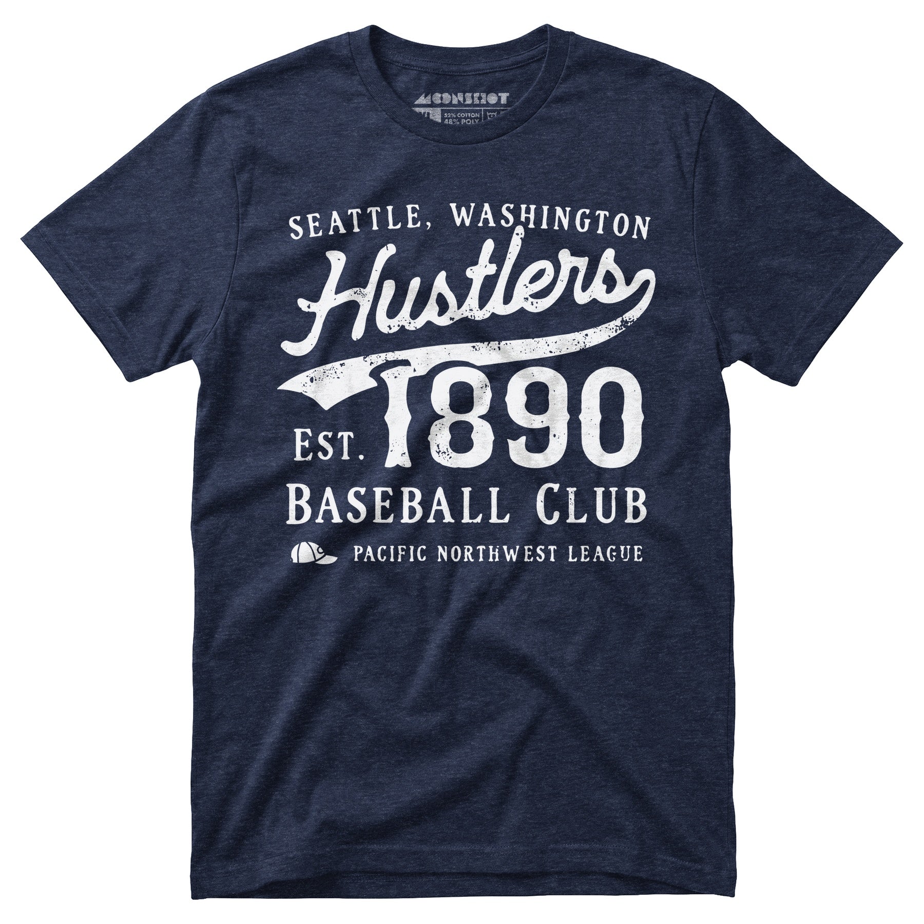 Seattle Hustlers - Washington - Vintage Defunct Baseball Teams - Unisex T-Shirt