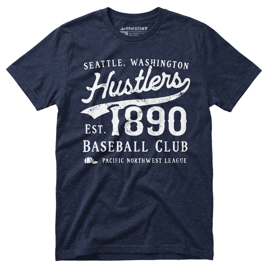 Seattle Hustlers - Washington - Vintage Defunct Baseball Teams - Unisex T-Shirt