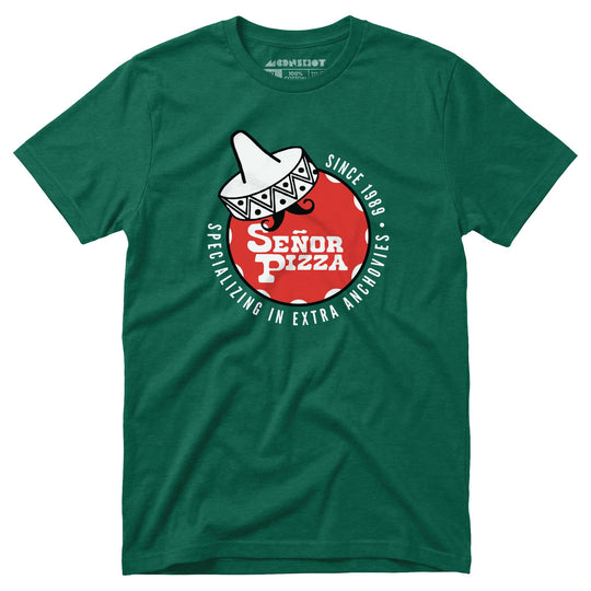 Señor Pizza - Extra Anchovies - Unisex T-Shirt