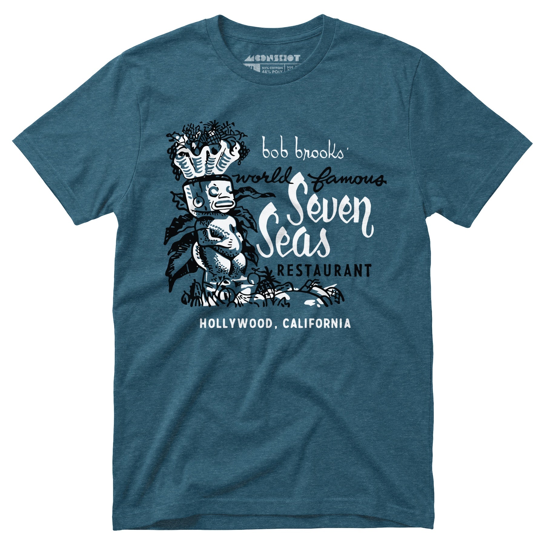 Seven Seas - Hollywood, CA - Vintage Tiki Bar - Unisex T-Shirt