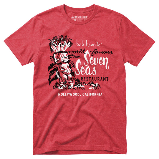 Seven Seas - Hollywood, CA - Vintage Tiki Bar - Unisex T-Shirt