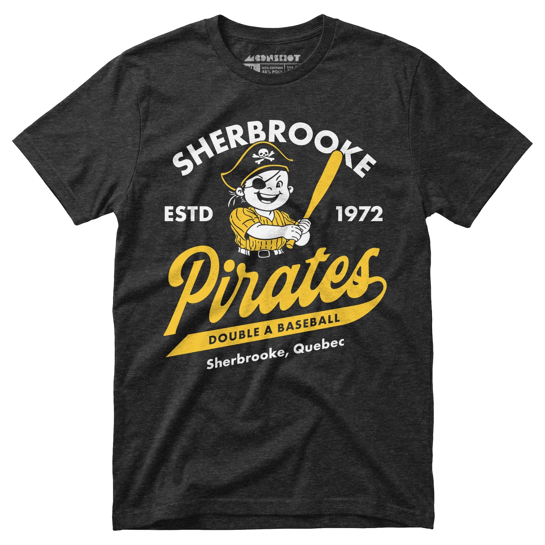 Sherbrooke Pirates - Quebec - Vintage Defunct Baseball Teams - Unisex T-Shirt