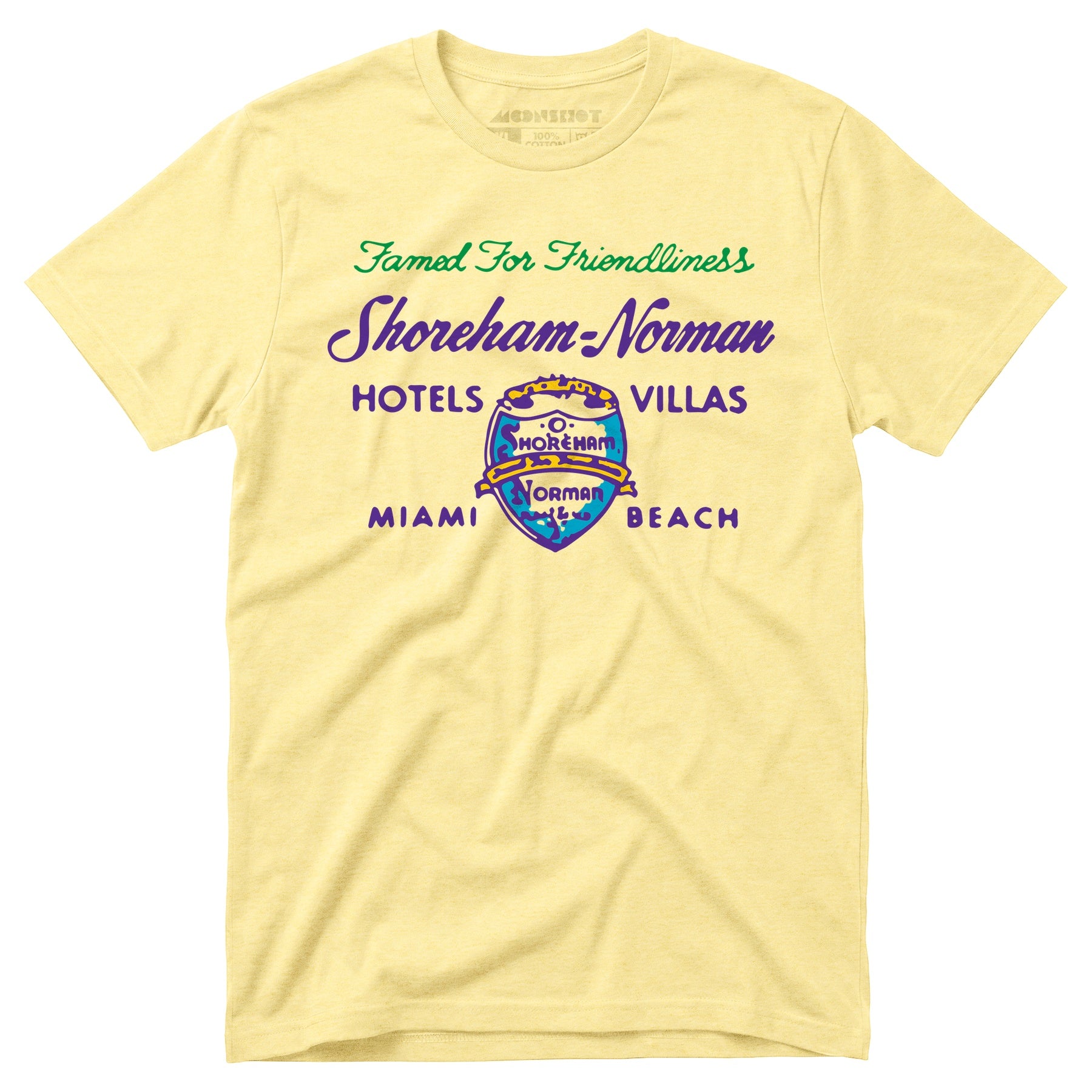 Shoreham Norman Hotels & Villas v2 - Miami, FL - Vintage Hotel - Unisex T-Shirt