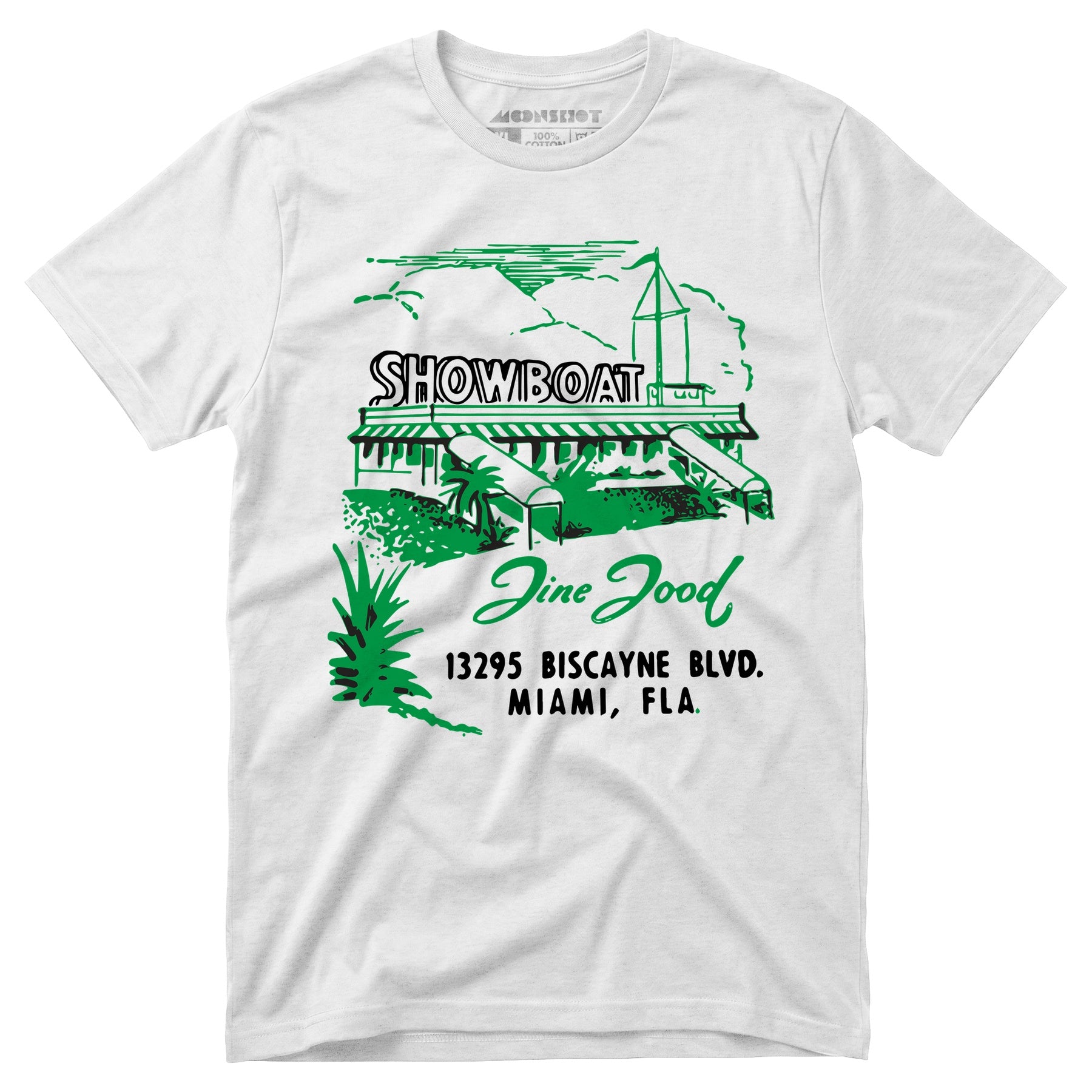 Showboat - Miami, FL - Vintage Restaurant - Unisex T-Shirt