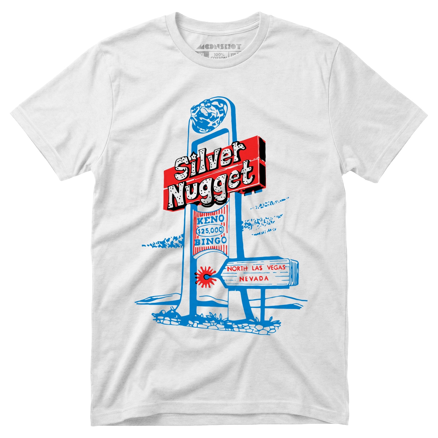 Silver Nugget - Vintage Las Vegas - Unisex T-Shirt