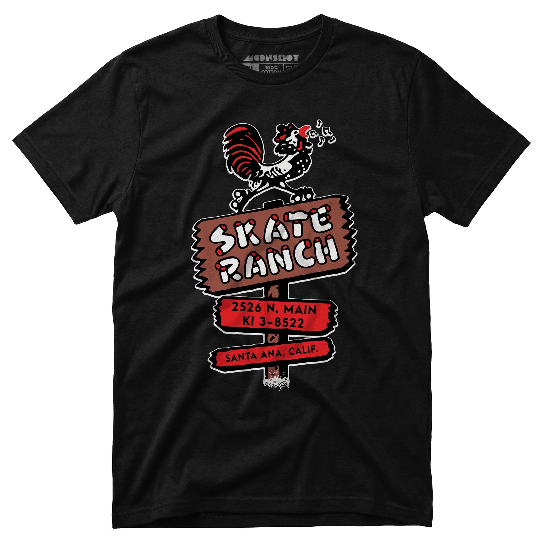 Skate Ranch - Santa Ana, CA - Vintage Roller Rink - Unisex T-Shirt