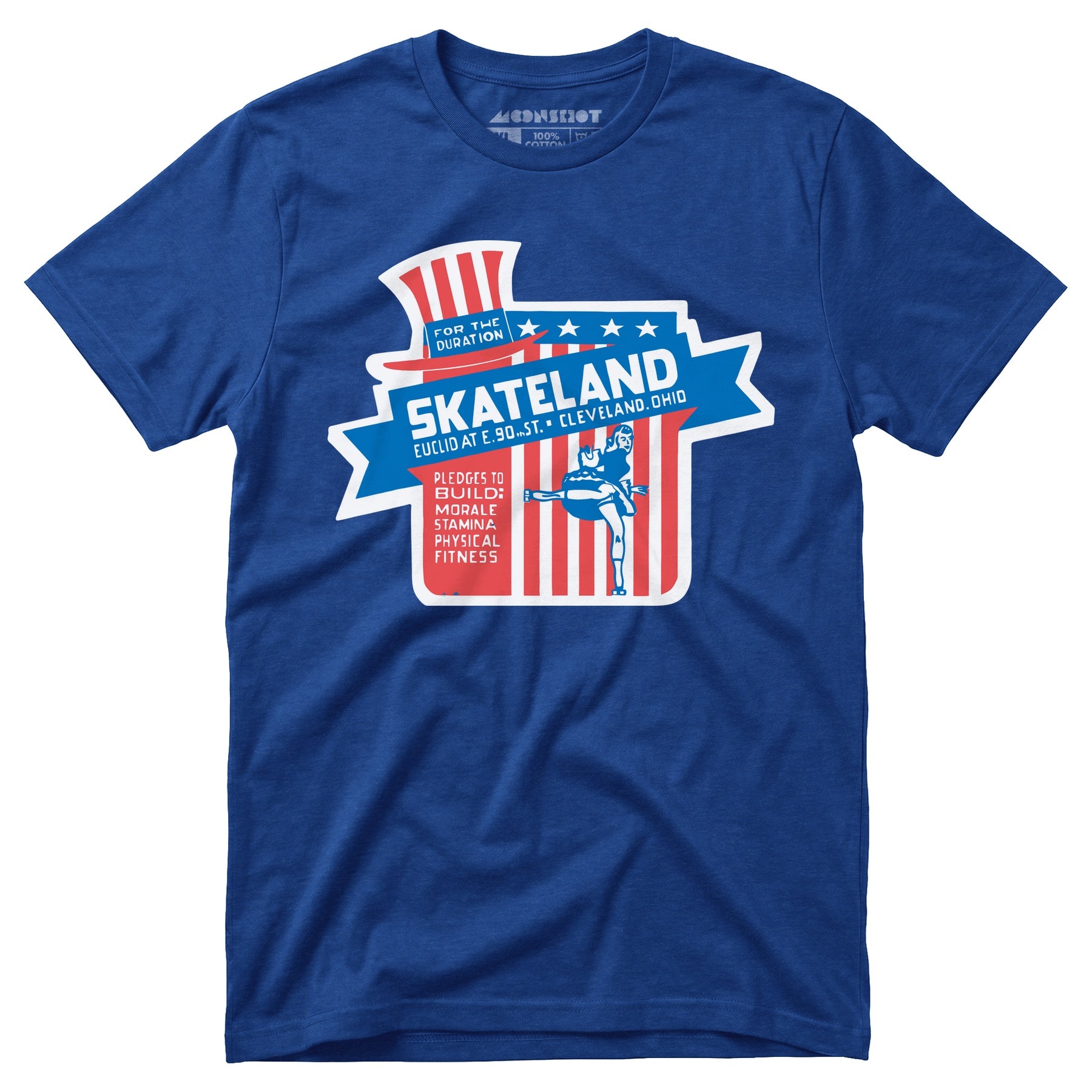 Skateland - Cleveland, OH - Vintage Roller Rink - Unisex T-Shirt
