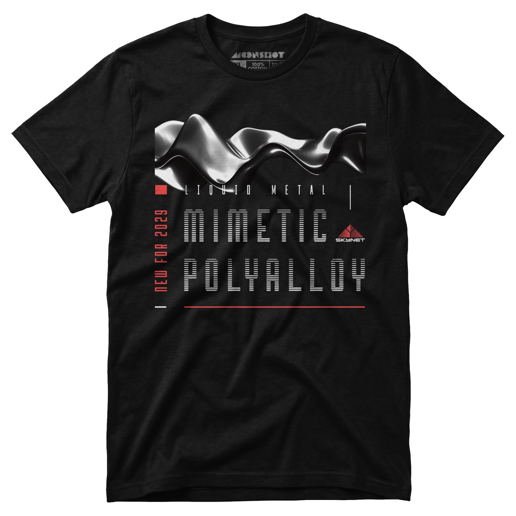Skynet - Mimetec Polyalloy - Liquid Metal - Unisex T-Shirt