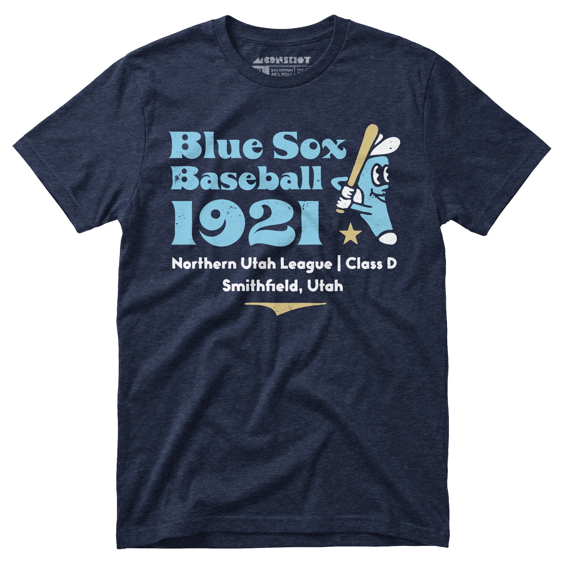 Smithfield Blue Sox - Utah - Vintage Defunct Baseball Teams - Unisex T-Shirt