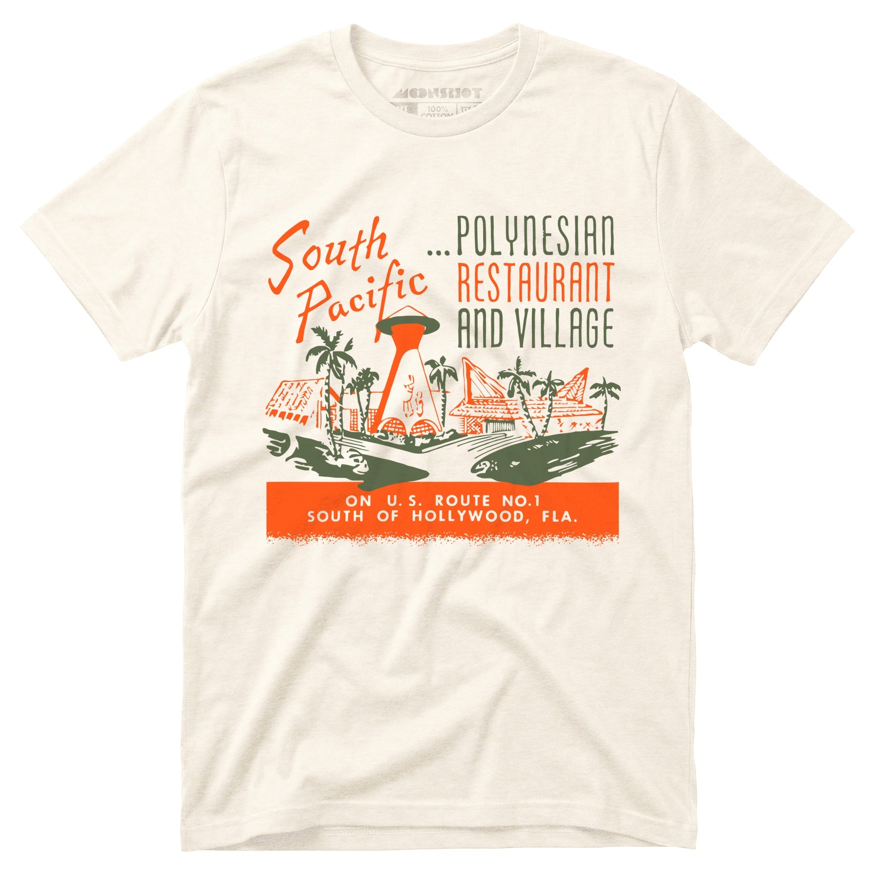 South Pacific - Hallandale Beach, FL - Vintage Tiki Bar - Unisex T-Shirt