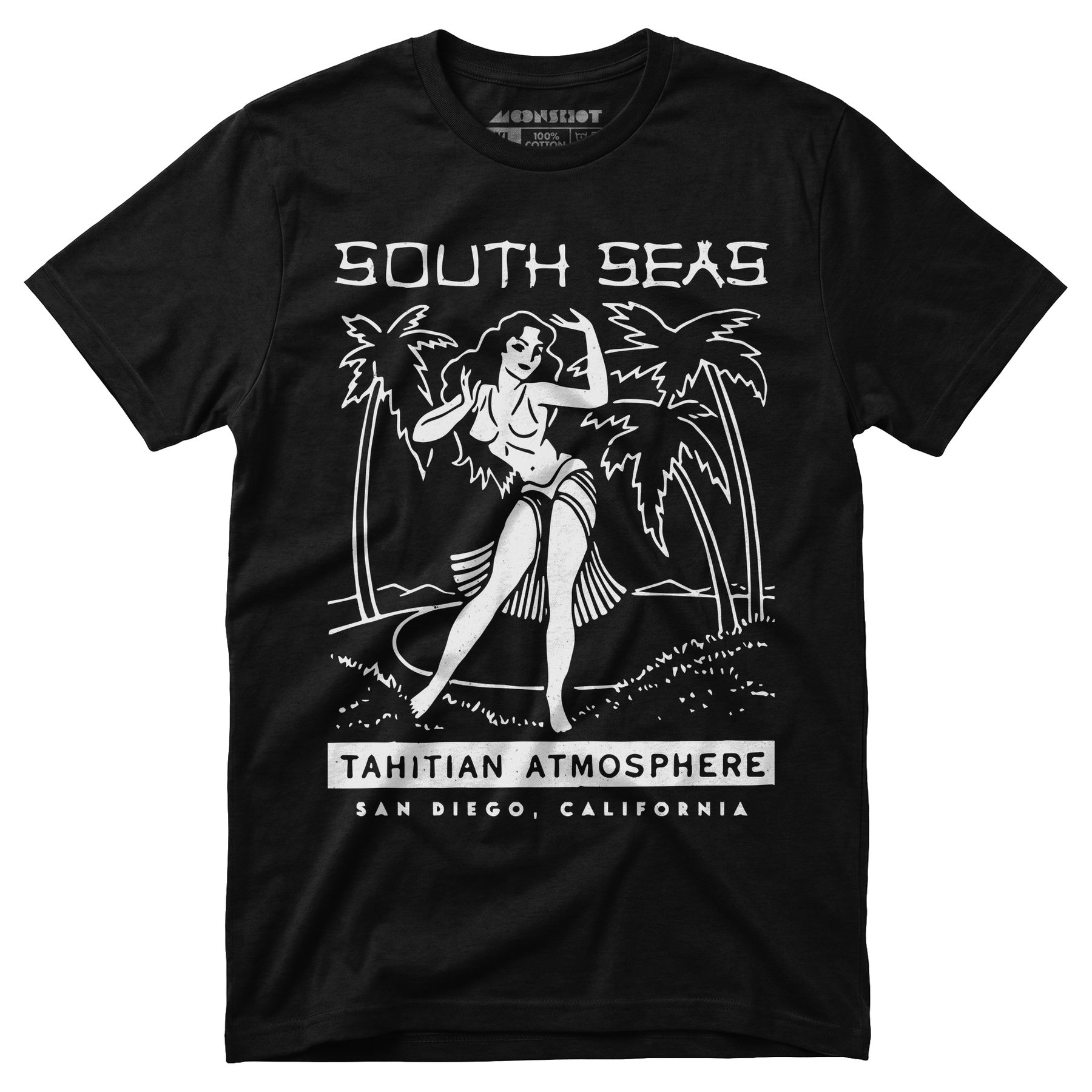South Seas - San Diego, CA - Vintage Tiki Bar - Unisex T-Shirt