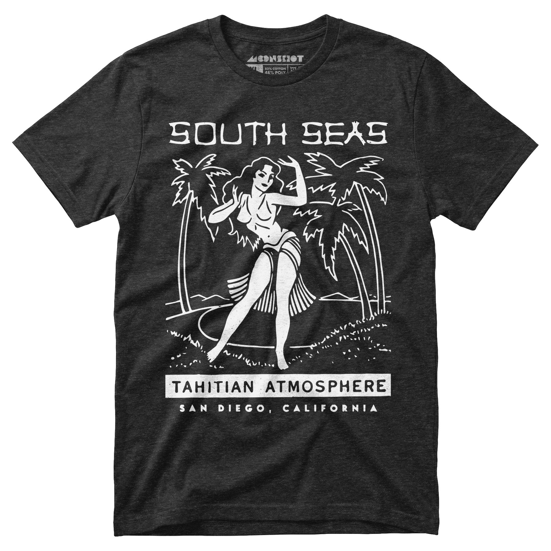 South Seas - San Diego, CA - Vintage Tiki Bar - Unisex T-Shirt