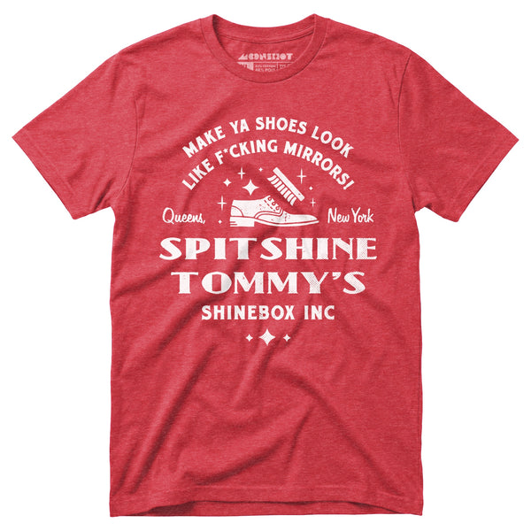 Spitshine Tommy's Shinebox Inc. - Unisex T-Shirt – m00nshot