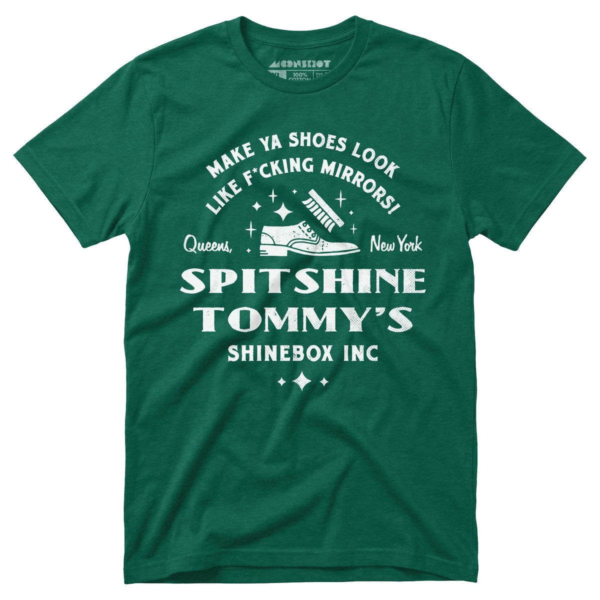 Spitshine Tommy's Shinebox Inc. - Unisex T-Shirt – m00nshot