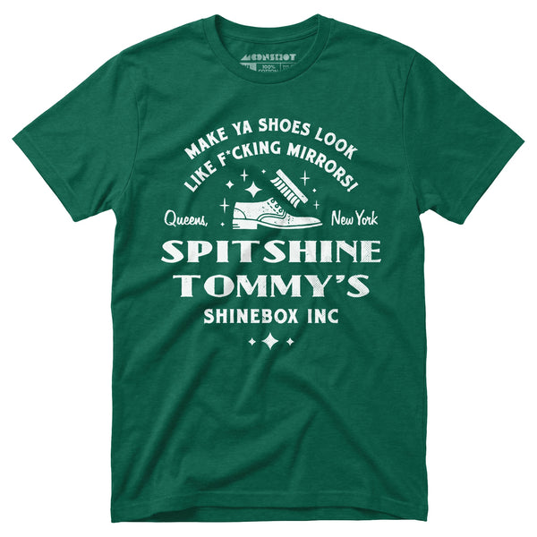 Spitshine Tommy's Shinebox Inc. - Unisex T-Shirt – m00nshot