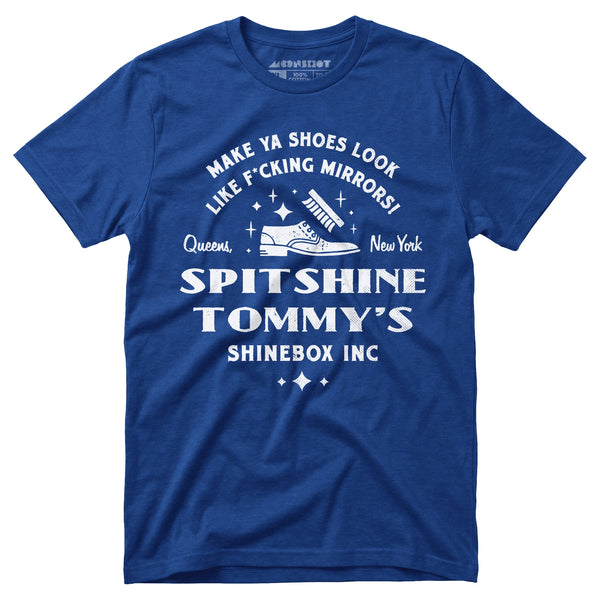 Spitshine Tommy's Shinebox Inc. - Unisex T-Shirt – m00nshot