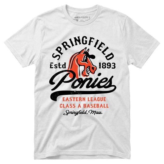 Springfield Ponies Vintage Defunct Minor League Baseball T-Shirts– Page 7 – m00nshot