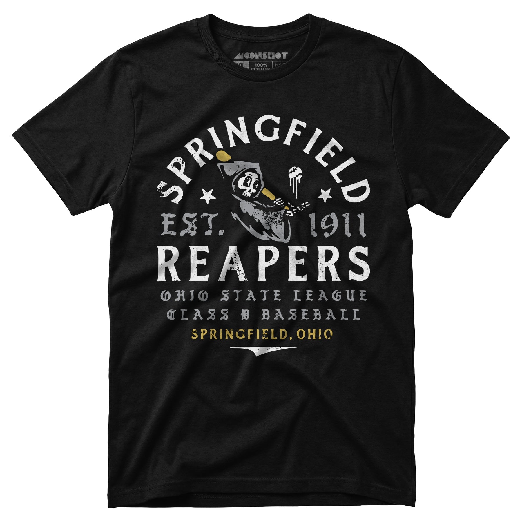 Springfield Reapers - Ohio - Vintage Defunct Baseball Teams - Unisex T-Shirt