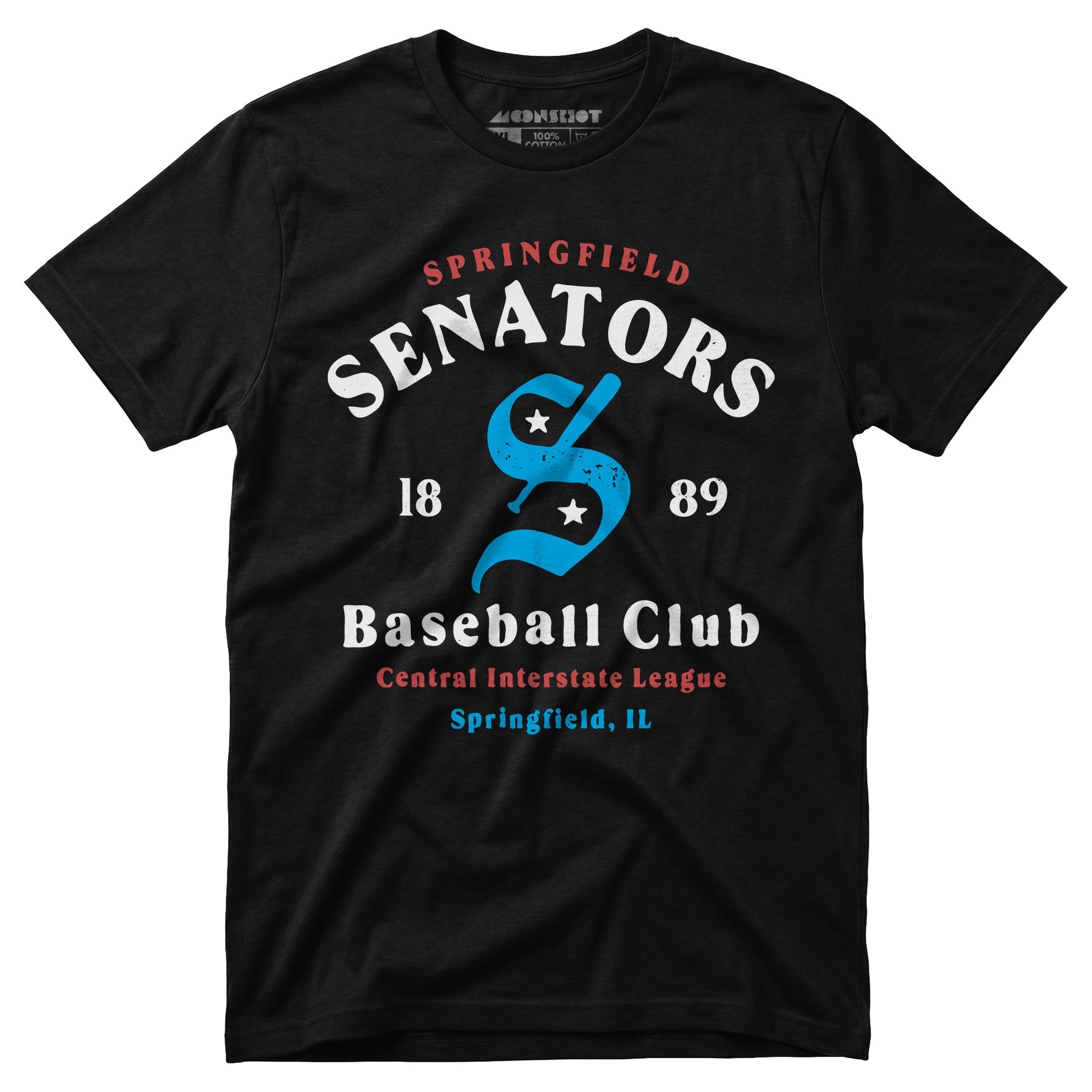 Springfield Senators - Illinois - Vintage Defunct Baseball Teams - Unisex T-Shirt