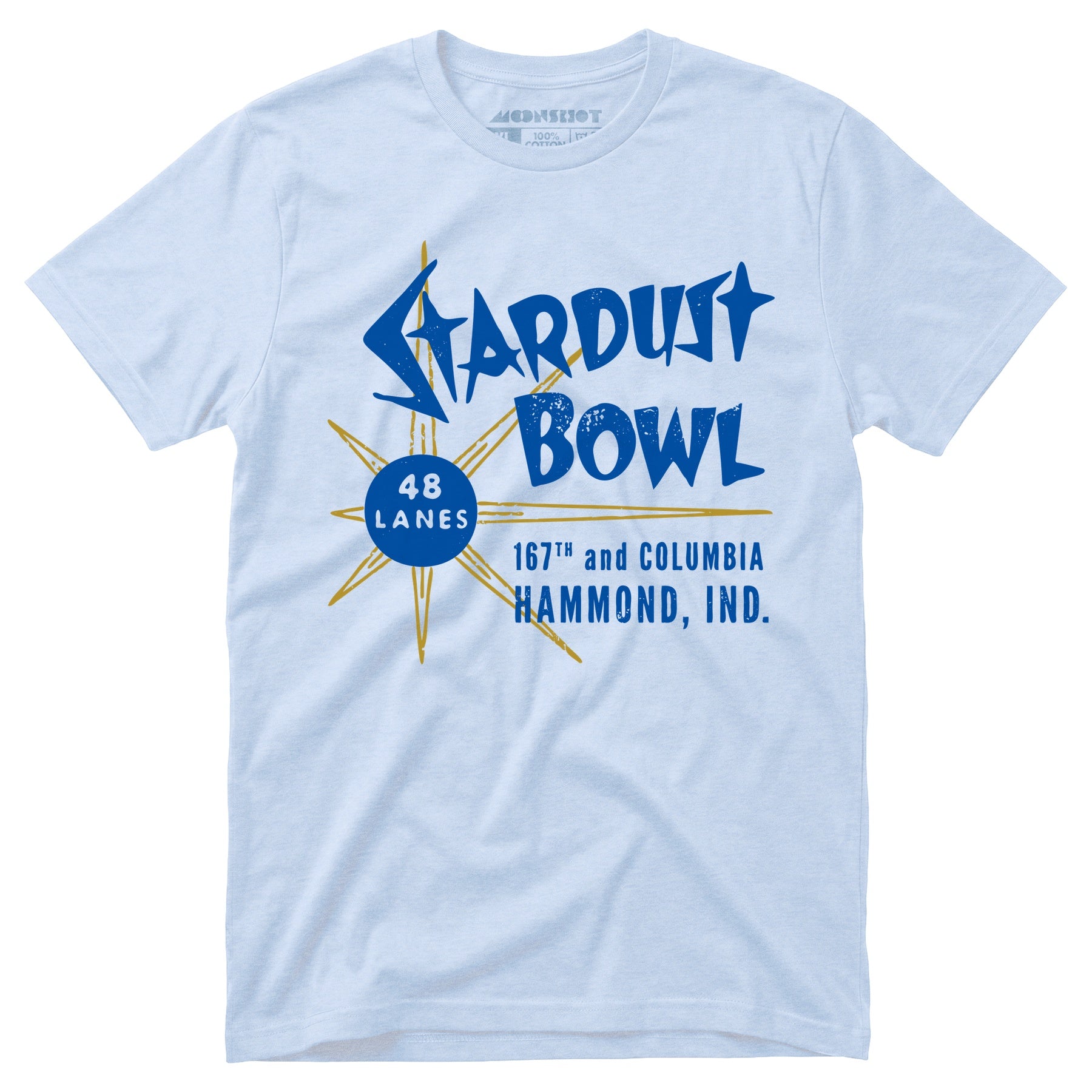 Stardust Bowl - Hammond, IN - Vintage Bowling Alley - Unisex T-Shirt