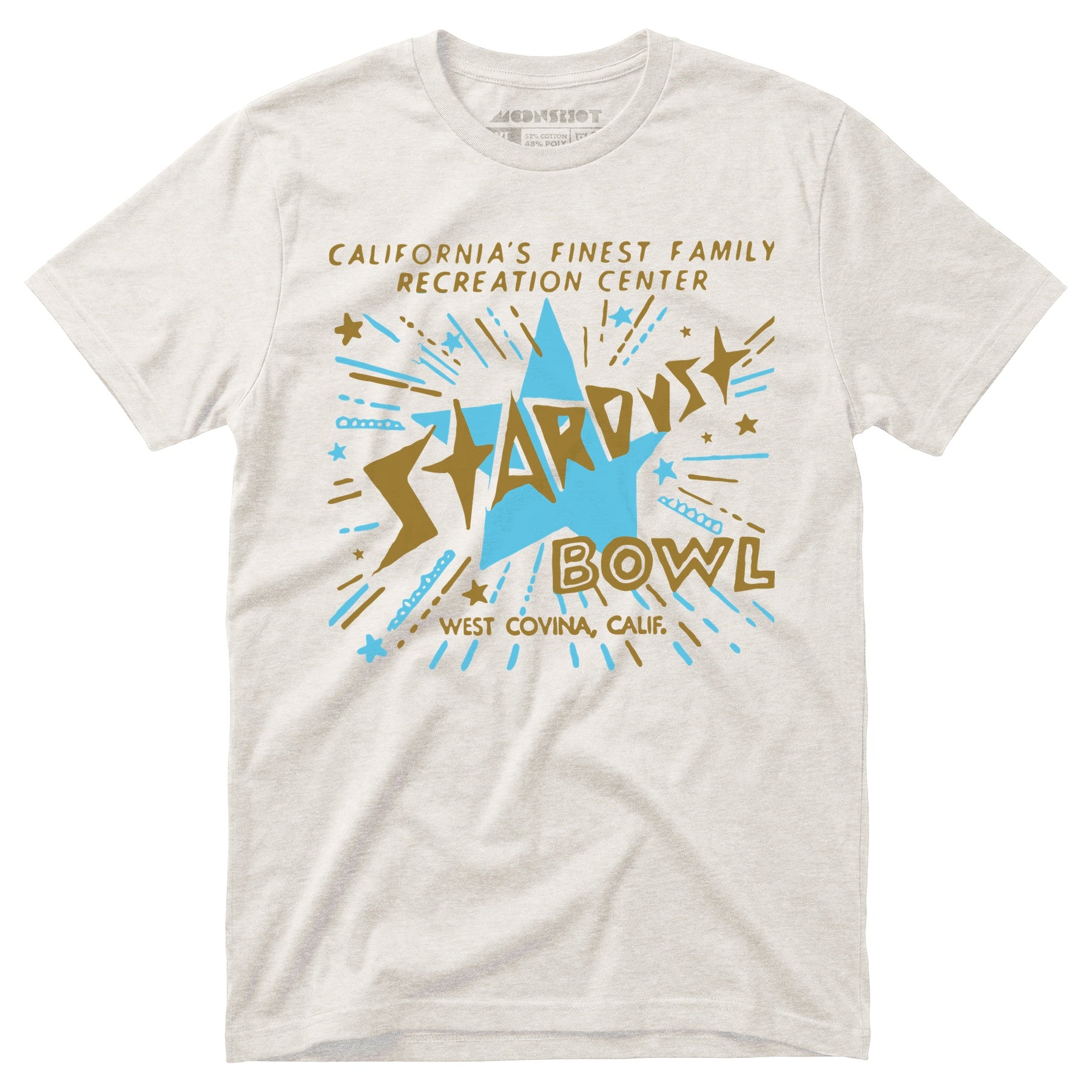 Stardust Bowl - West Covina, CA - Vintage Bowling Alley - Unisex T-Shirt