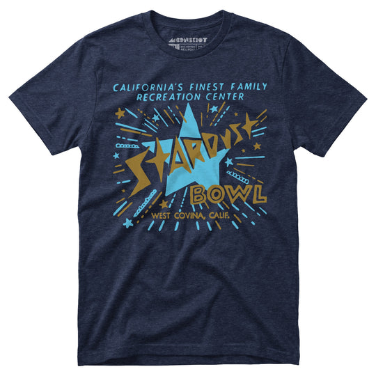 Stardust Bowl - West Covina, CA - Vintage Bowling Alley - Unisex T-Shirt