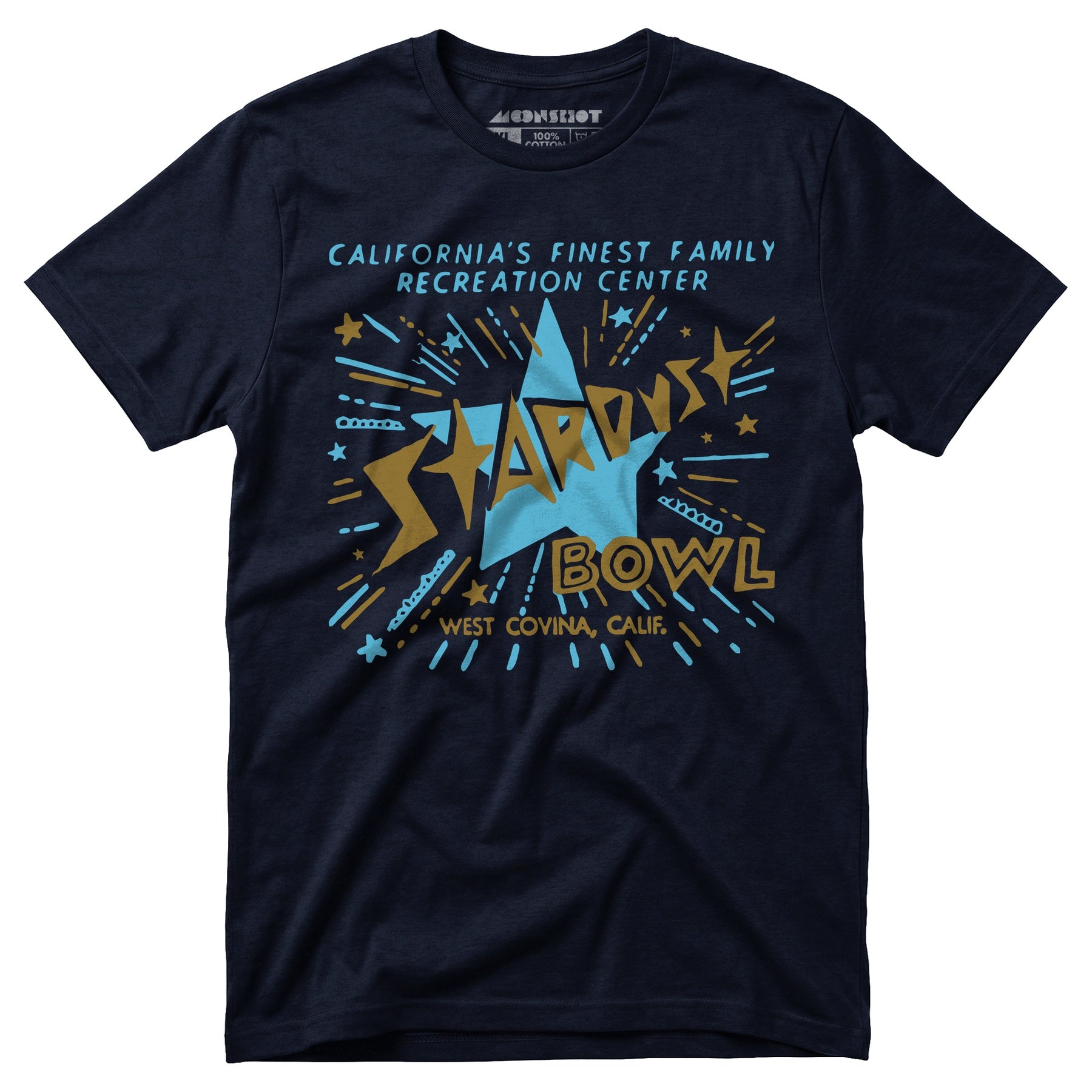 Stardust Bowl - West Covina, CA - Vintage Bowling Alley - Unisex T-Shirt
