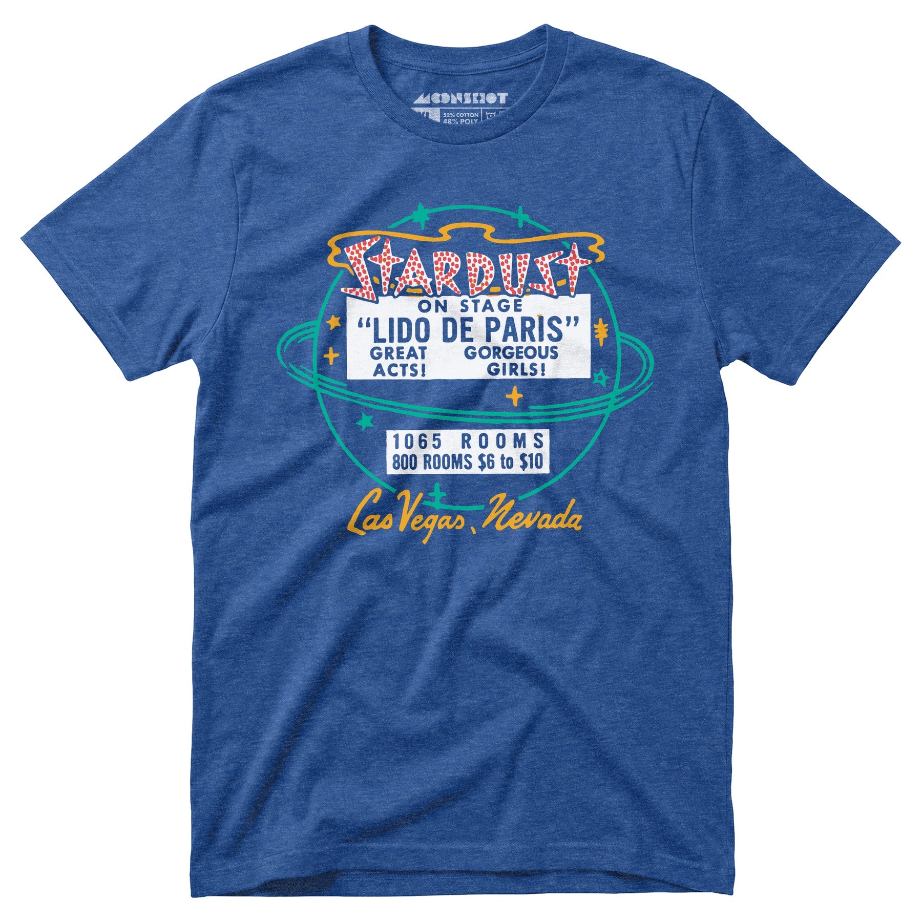 Stardust Lido De Paris - Vintage Las Vegas - Unisex T-Shirt