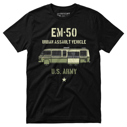 Stripes EM-50 Urban Assault Vehicle - Unisex T-Shirt