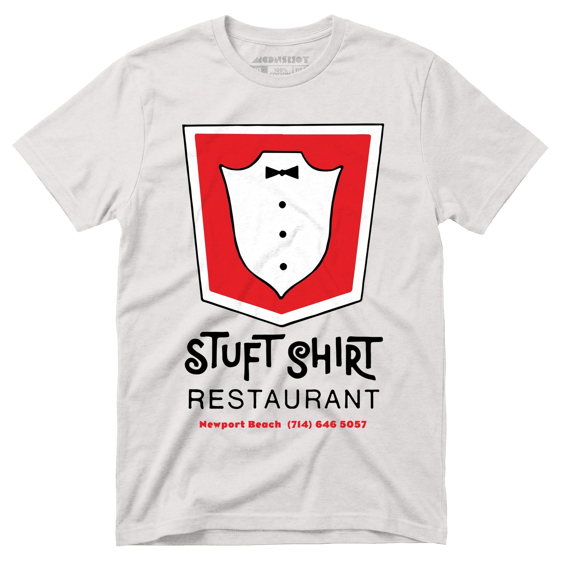 Stuft Shirt - Newport Beach, CA - Vintage Restaurant - Unisex T-Shirt
