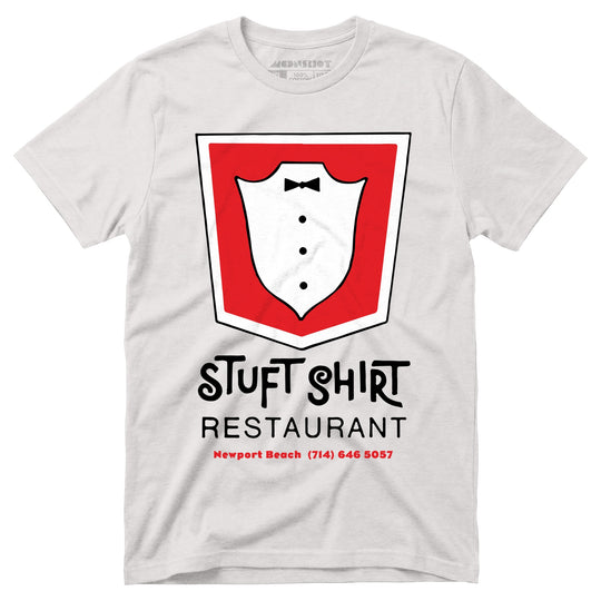 Stuft Shirt - Newport Beach, CA - Vintage Restaurant - Unisex T-Shirt