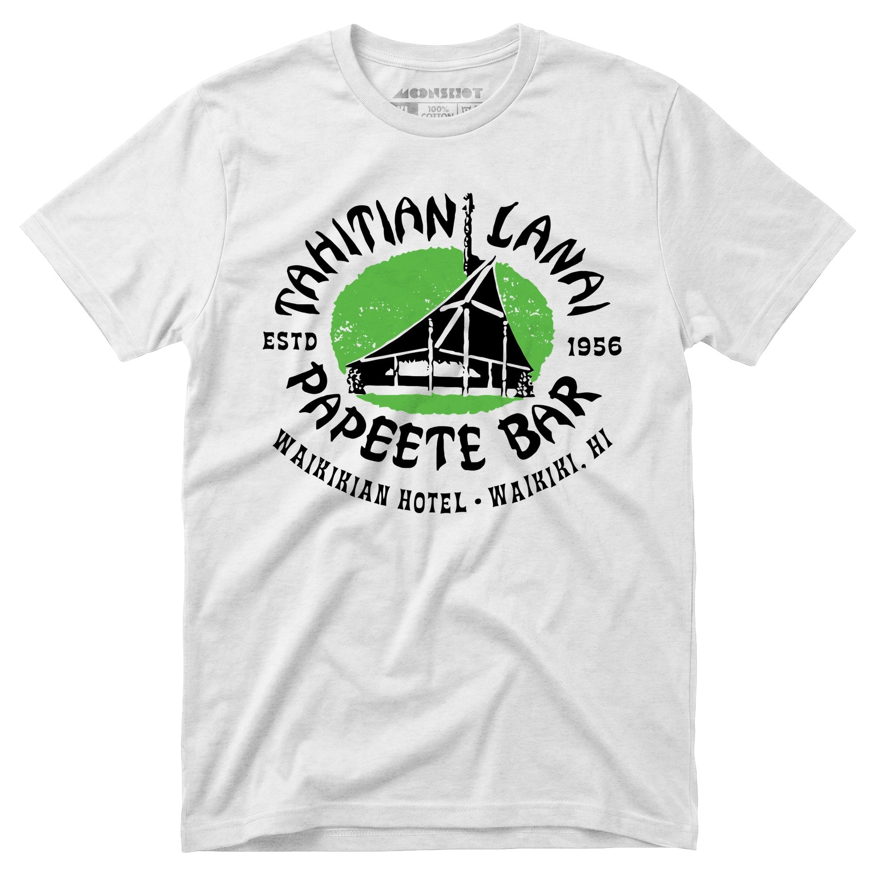 Tahitian Lanai Papeete Bar - Waikiki, HI - Vintage Tiki Bar - Unisex T-Shirt
