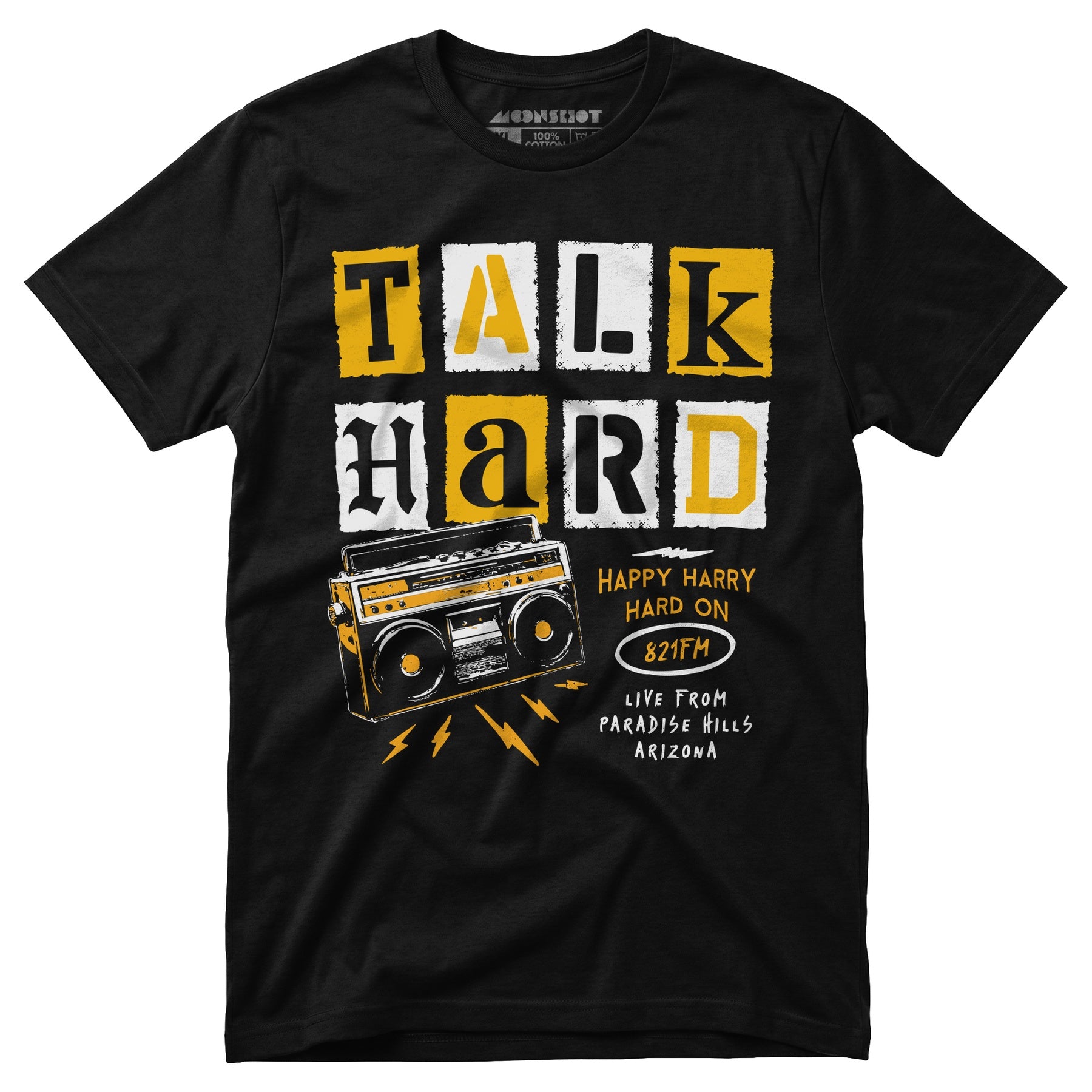 Talk Hard - Pump Up the Volume - Unisex T-Shirt