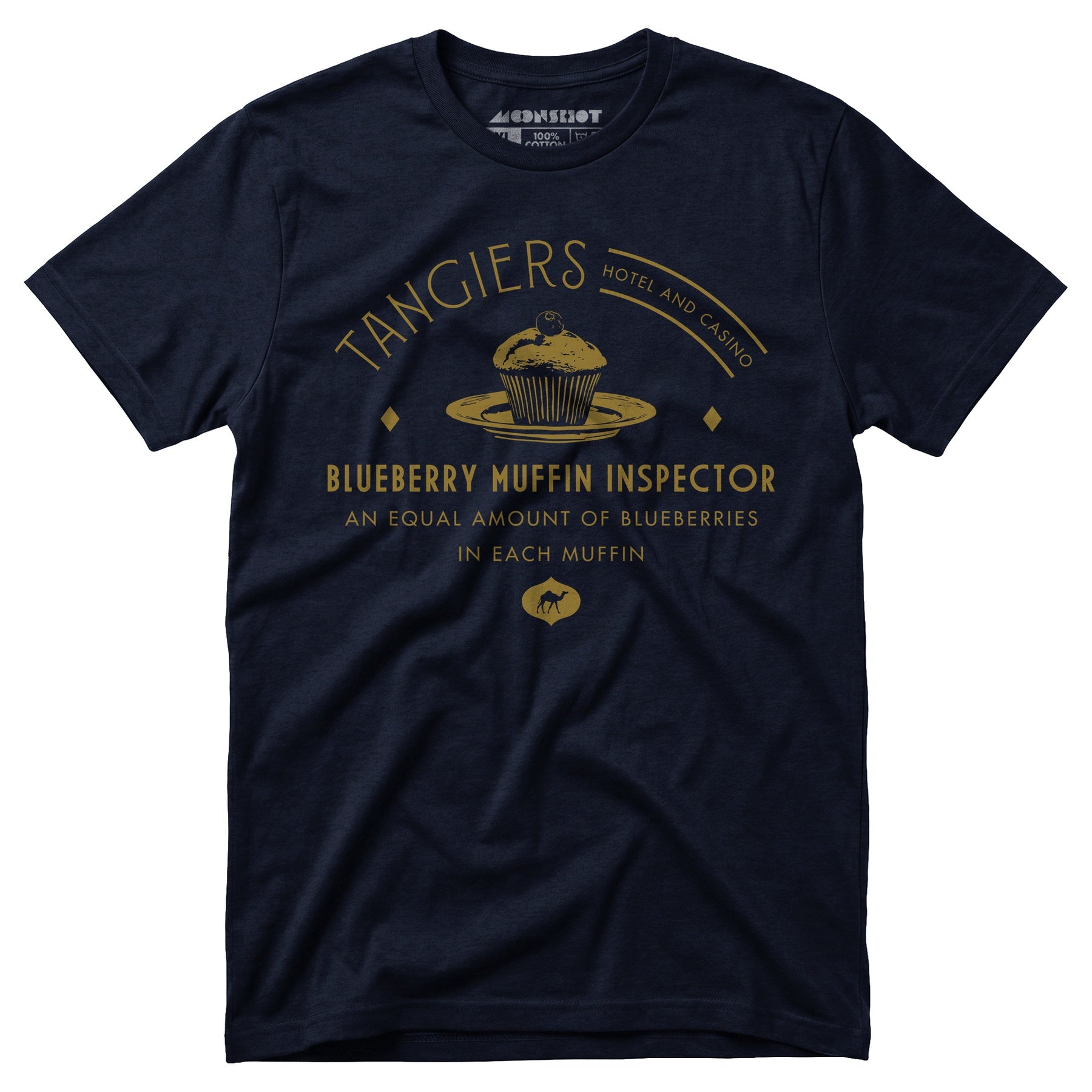 Tangiers Blueberry Muffin Inspector - Unisex T-Shirt