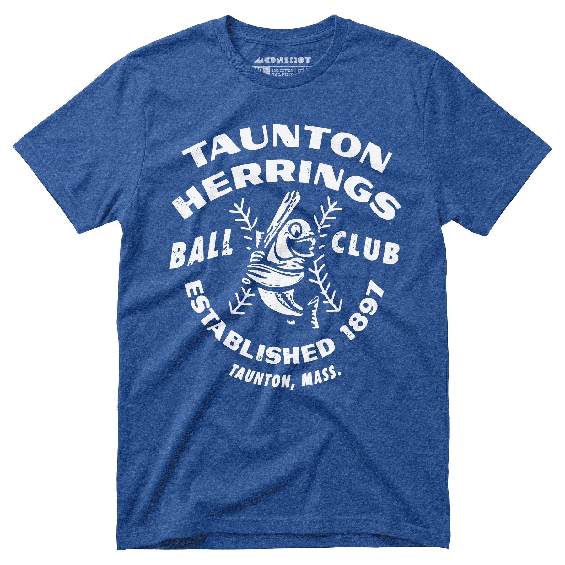 Taunton Herrings - Massachusetts - Vintage Defunct Baseball Teams - Unisex T-Shirt