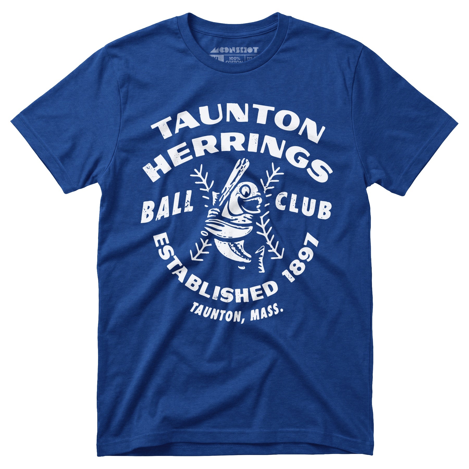 Taunton Herrings - Massachusetts - Vintage Defunct Baseball Teams - Unisex T-Shirt