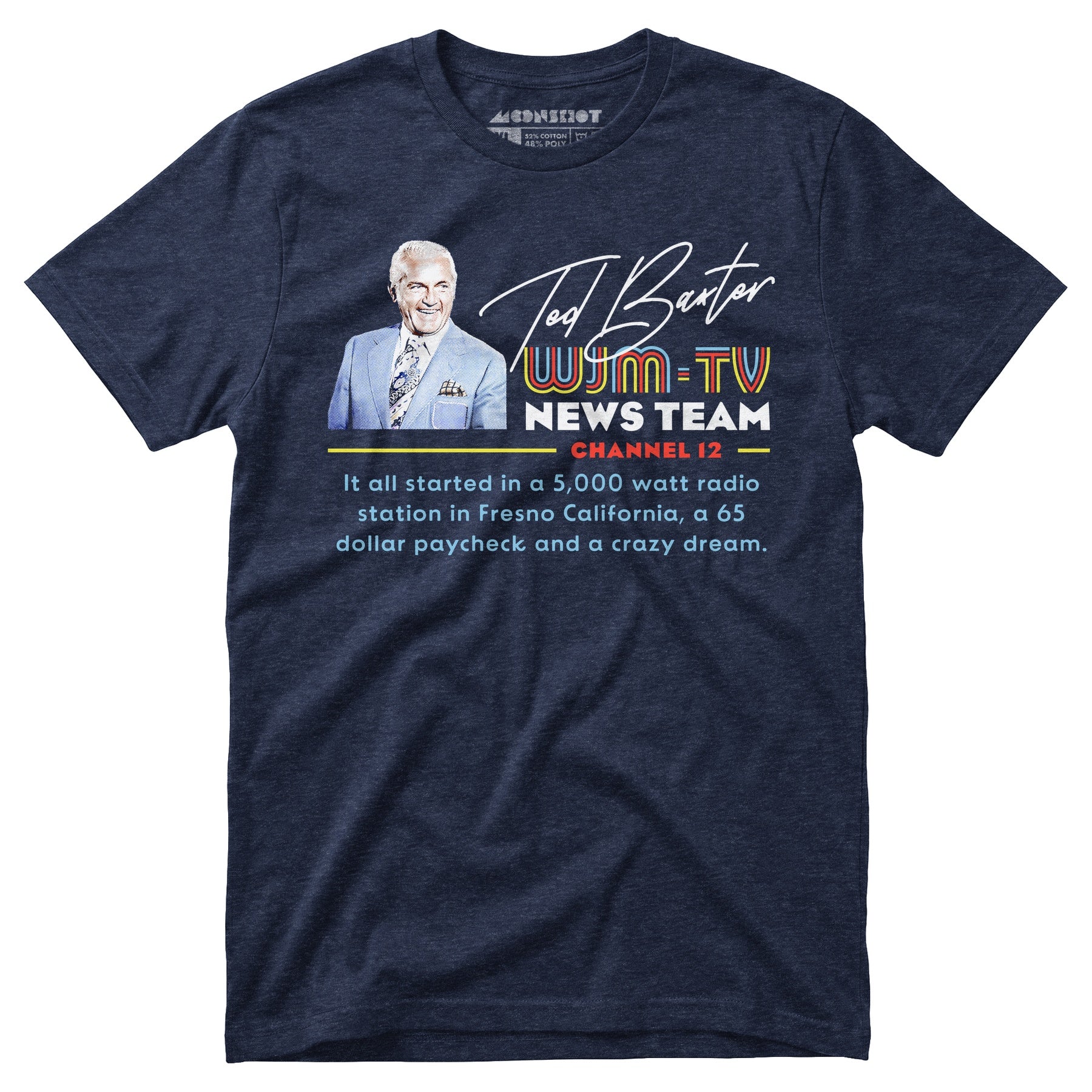 Ted Baxter - WJM-TV News Team - Unisex T-Shirt