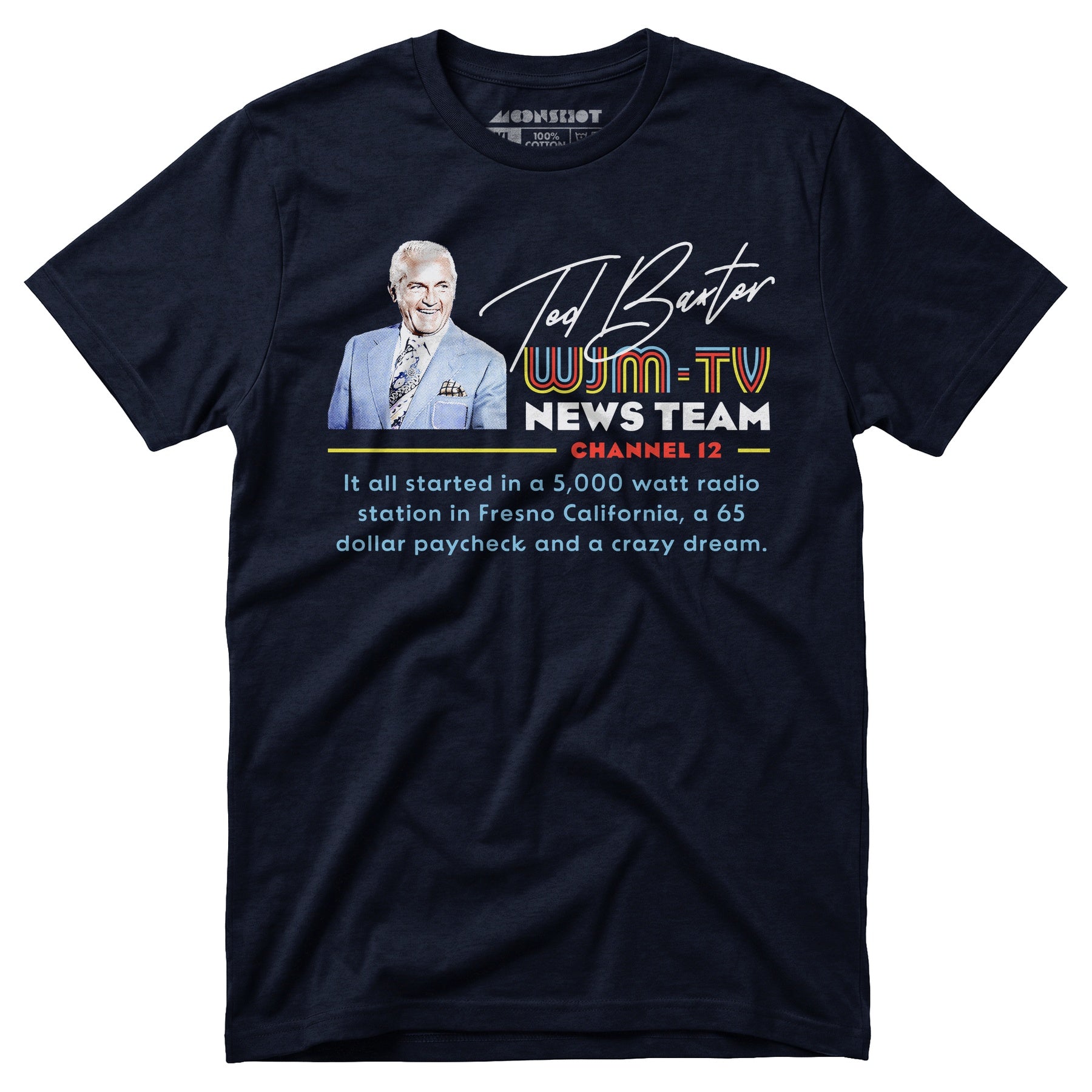 Ted Baxter - WJM-TV News Team - Unisex T-Shirt