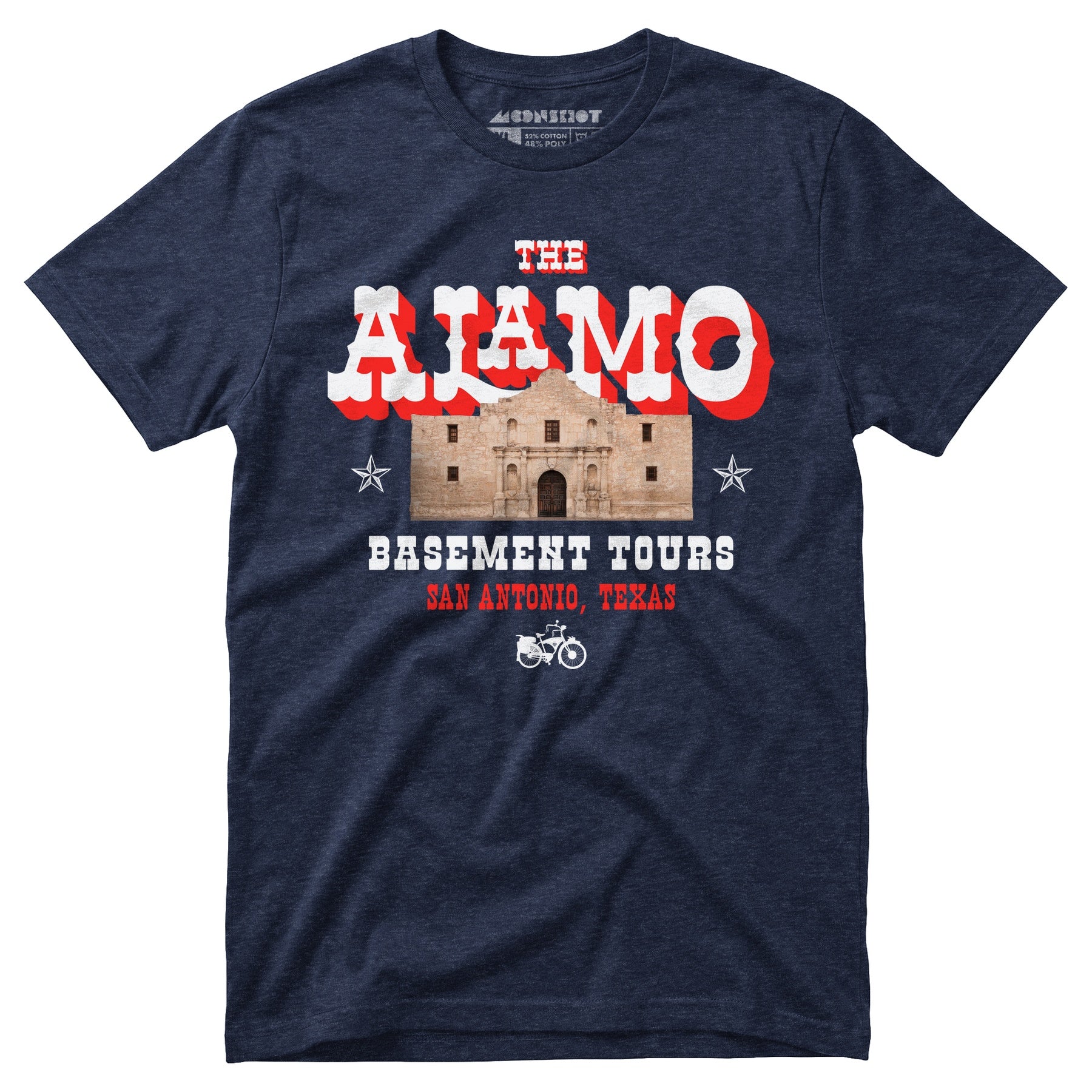 The Alamo Basement Tours - Unisex T-Shirt