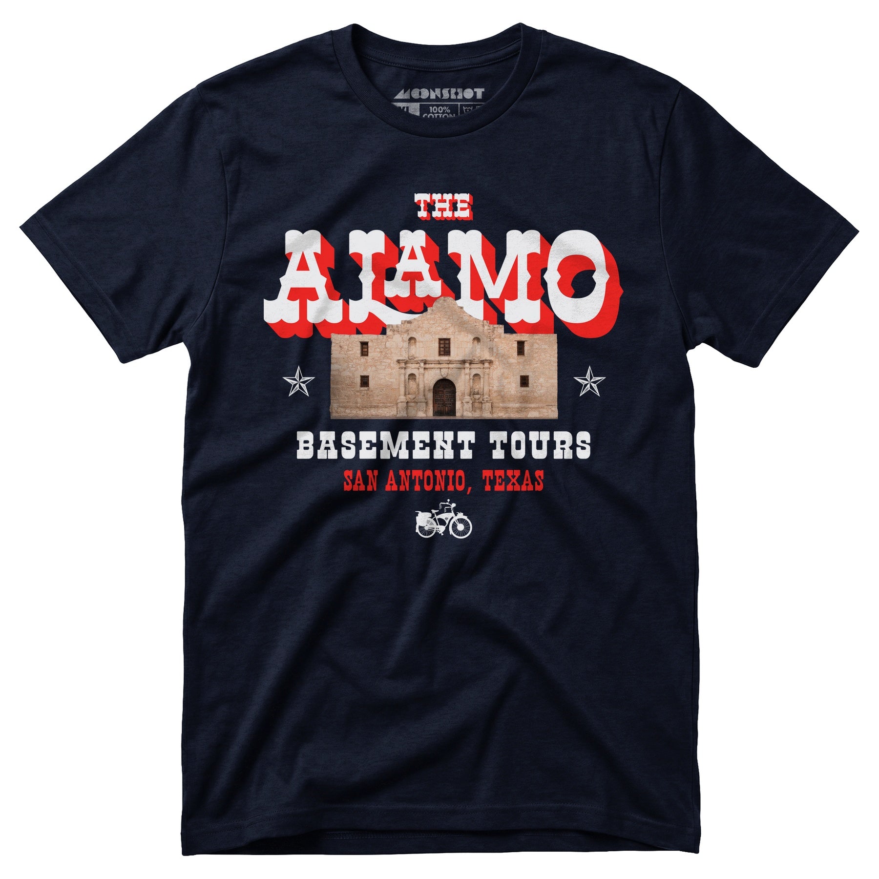 The Alamo Basement Tours - Unisex T-Shirt