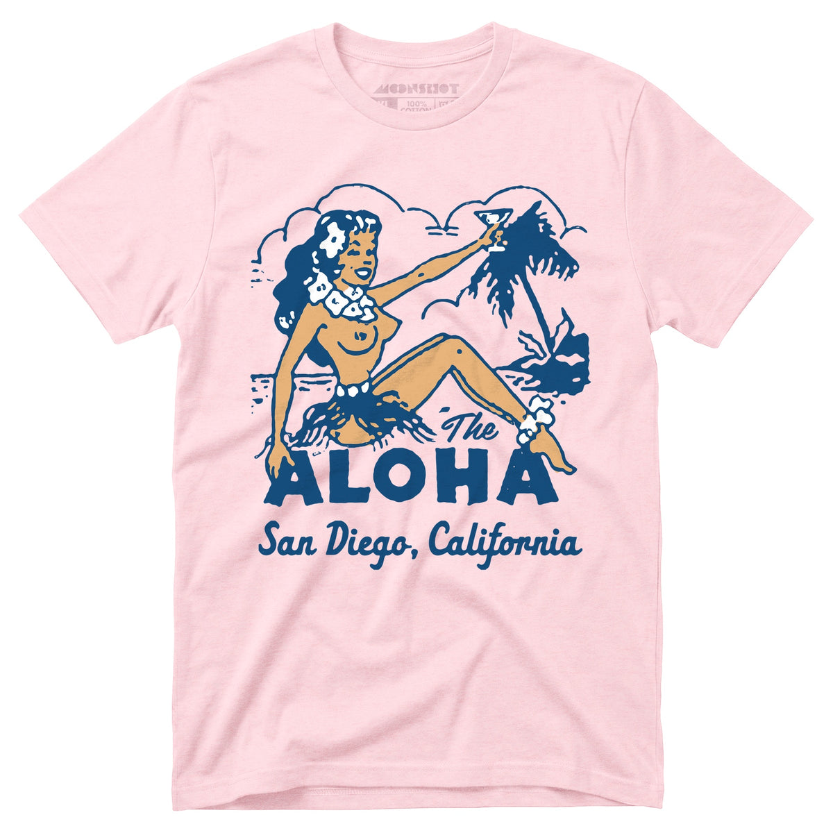 The Aloha - San Diego, CA - Vintage Tiki Bar - Unisex T-Shirt