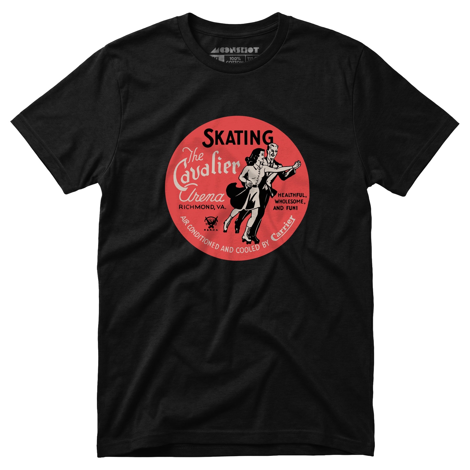 The Cavalier Arena - Richmond, VA - Vintage Roller Rink - Unisex T-Shirt