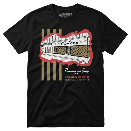 The Colony - Kansas City, MO - Vintage Restaurant - Unisex T-Shirt