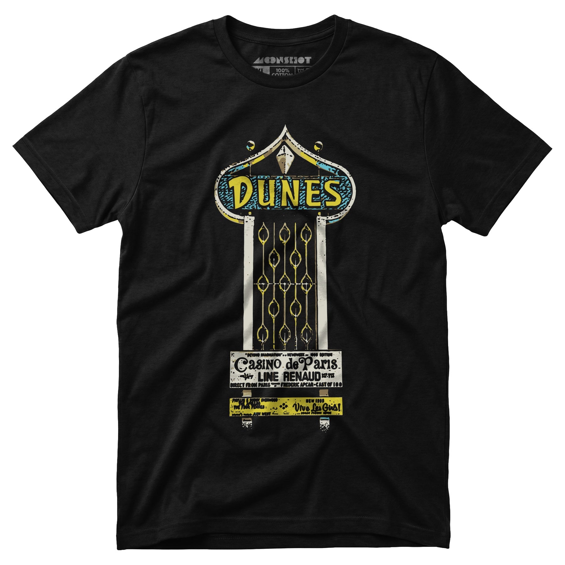 The Dunes Hotel Sign - Vintage Las Vegas - Unisex T-Shirt