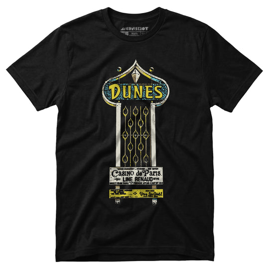 The Dunes Hotel Sign - Vintage Las Vegas - Unisex T-Shirt